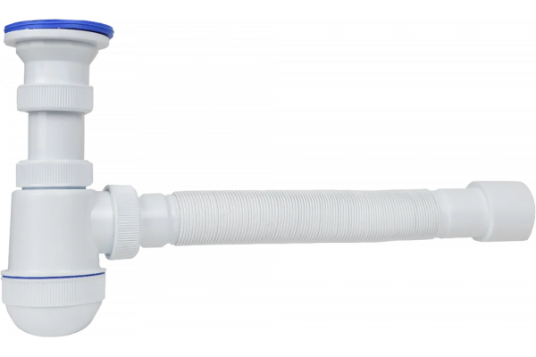 Сифон для раковины Virplast Мини Элит 30986780 белый