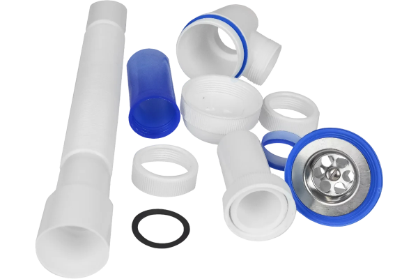 Сифон для раковины Virplast Мини Элит 30986780 белый