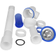 Сифон для раковины Virplast Мини Элит 30986780 белый