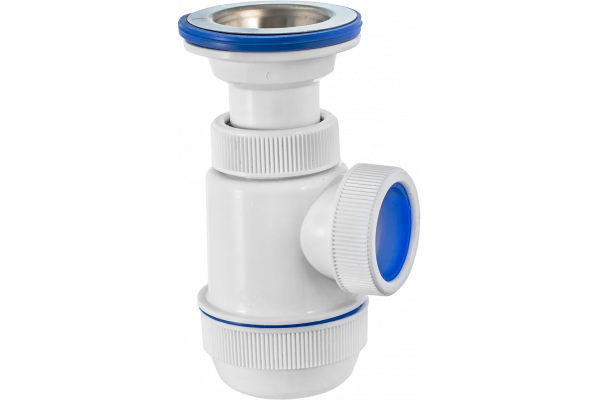 Сифон для мойки Virplast Мини Элит 30980672 белый