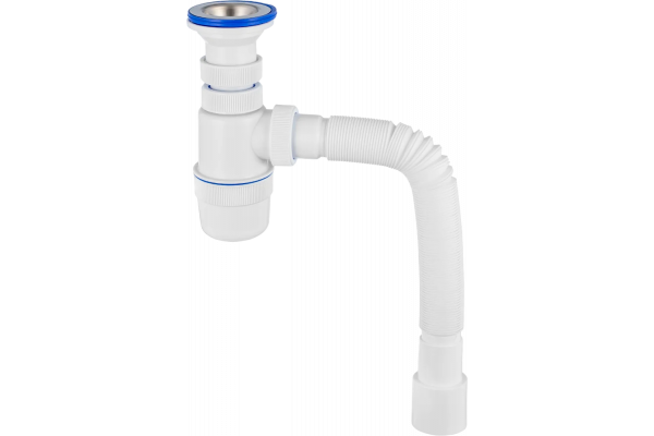 Сифон для мойки Virplast Элит 30986170 белый