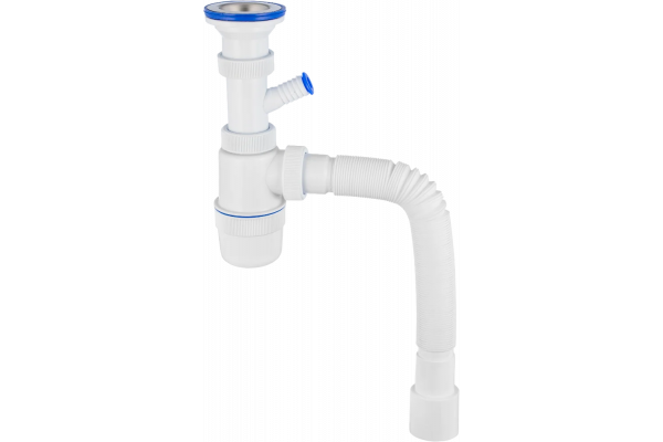 Сифон для мойки Virplast Элит 30986143 белый