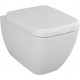 Унитаз подвесной VitrA Shift 7742B003-0075 белый, овальный, 36x54 см