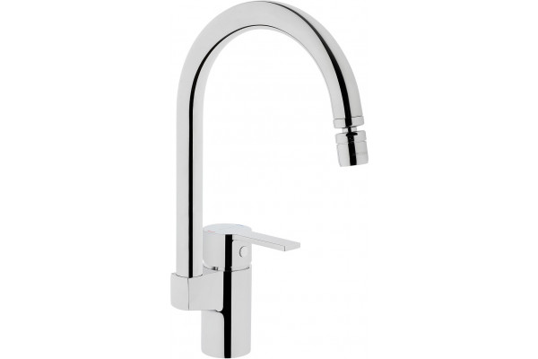 Смеситель VitrA Fold S Sink Mixer A42155EXP для кухонной мойки однорычажный, хром