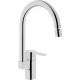 Смеситель VitrA Fold S Sink Mixer A42155EXP для кухонной мойки однорычажный, хром