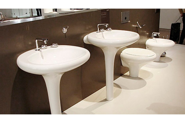 Раковина VitrA Istanbul 4251B003P напольная цвет белый, овальная