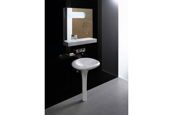 Раковина VitrA Istanbul 4251B003P напольная цвет белый, овальная