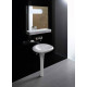 Раковина VitrA Istanbul 4251B003P напольная цвет белый, овальная