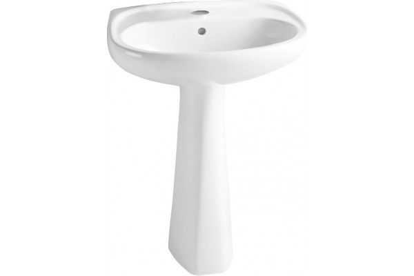 Раковина VitrA Normus 9600B003 цвет белый, полукруглая