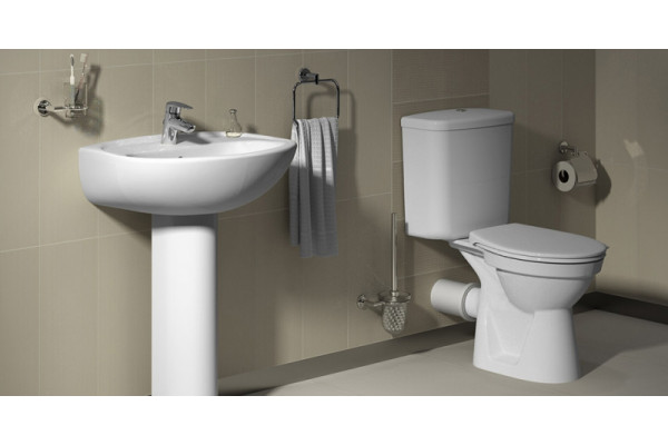 Раковина VitrA Normus 9600B003 цвет белый, полукруглая