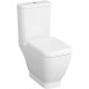 Унитаз-компакт VitrA Shift 9843B003-7200 белый, прямоугольный, 38x64.5 см