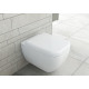Комплект Geberit Duofix Delta 458.124.21.1 3 в 1 с кнопкой смыва + Чаша для унитаза подвесного + Крышка-сиденье, цвет белый, бачок 3/6 л