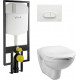 Комплект VitrA Normus 9773B003-7201 кнопка белая цвет белый,  в современном стиле