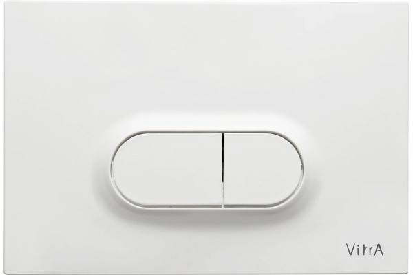 Комплект VitrA Normus 9773B003-7201 кнопка белая цвет белый,  в современном стиле