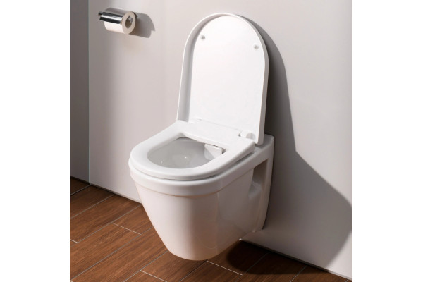 Комплект VitrA S50 9003B003-7201 кнопка хром цвет белый,  в современном стиле
