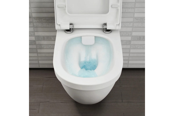 Комплект VitrA S50 9003B003-7201 кнопка хром цвет белый,  в современном стиле
