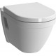 Комплект VitrA S50 9003B003-7201 кнопка хром цвет белый,  в современном стиле