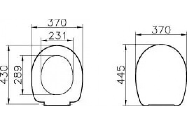 Комплект VitrA Normus 9773B003-7202 кнопка хром цвет белый,  в современном стиле