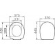 Комплект VitrA Normus 9773B003-7202 кнопка хром цвет белый,  в современном стиле