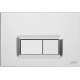 Комплект VitrA Normus 9773B003-7200 кнопка хром цвет белый,  в современном стиле