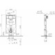 Комплект VitrA Zentrum 9012B003-7206 4 в 1 с микролифтом, цвет белый,  в современном стиле