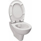 Комплект VitrA S20 9004B003-7202 подвесной унитаз + инсталляция + кнопка цвет белый, бачок 3/6 л