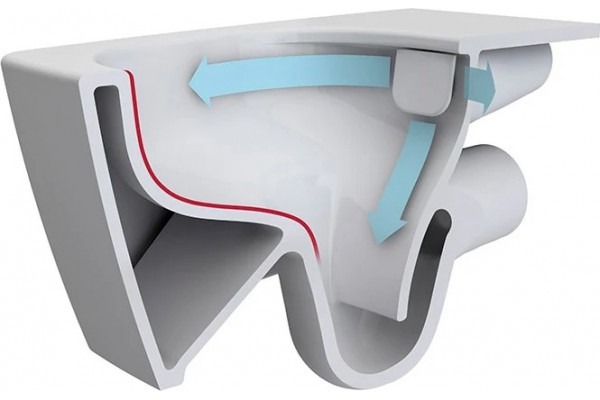 Комплект VitrA S20 9004B003-7202 подвесной унитаз + инсталляция + кнопка цвет белый, бачок 3/6 л