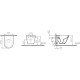 Унитаз подвесной VitrA Integra 7040B003-0075 безободковый белый, овальный, 35.5x49.4 см
