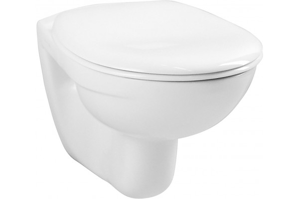 Комплект VitrA Uno 9773B003-7206 подвесной унитаз + инсталляция + кнопка цвет белый, бачок 3/6 л
