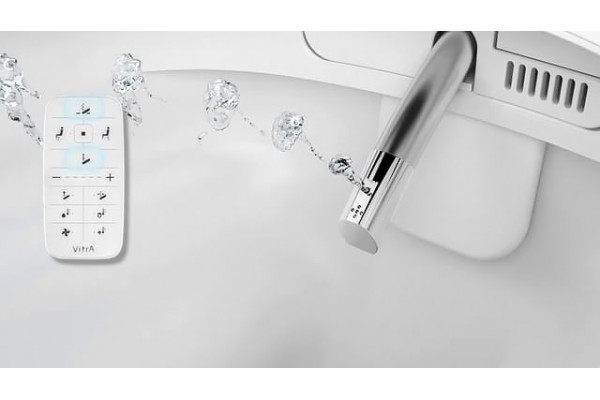 Унитаз подвесной VitrA V-Care 5674B003-6194 Comfort белый, овальный, 38x80 см