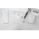 Унитаз подвесной VitrA V-Care 5674B003-6194 Comfort белый, овальный, 38x80 см