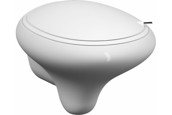 Унитаз подвесной VitrA Istanbul 4518B403-0075 белый, овальный, 44.5x52 см