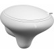 Унитаз подвесной VitrA Istanbul 4518B403-0075 белый, овальный, 44.5x52 см