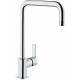 Смеситель VitrA Flo S A42103EXP для кухонной мойки однорычажный, хром