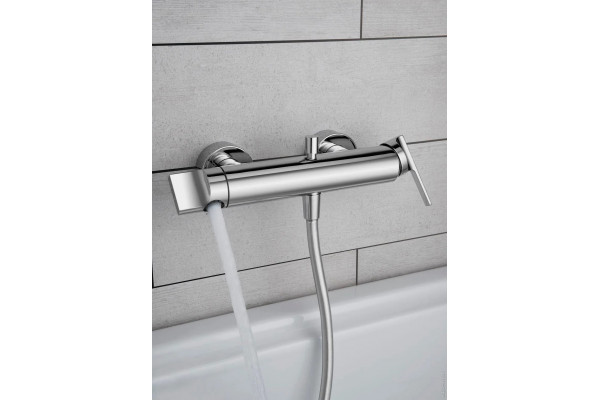 Смеситель VitrA Suit A42488EXP для ванны с душем, однорычажный, хром