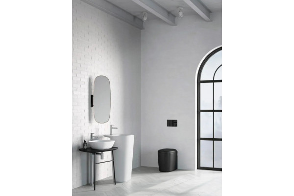 Смеситель VitrA Origin A42555 для раковины, хром, однорычажный, высота излива 8.1 см