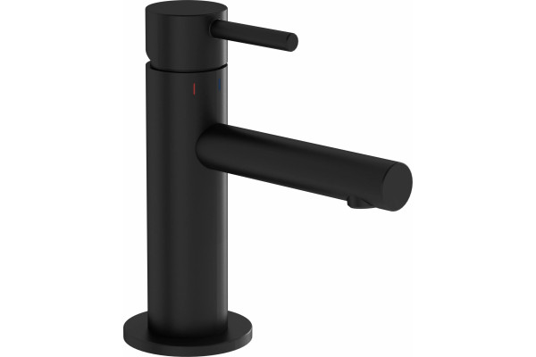 Смеситель VitrA Origin A4255536 для раковины, матовый черный, однорычажный, высота излива 8.1 см