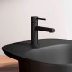 Смеситель VitrA Origin A4255536 для раковины, матовый черный, однорычажный, высота излива 8.1 см