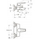 Душевой комплект VitrA Solid S A49227EXP хром, шланг 150 см