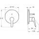 Душевой комплект VitrA Solid S A49264EXP С ВНУТРЕННЕЙ ЧАСТЬЮ хром, шланг 150 см