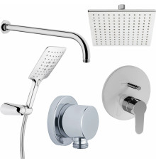 Душевой комплект VitrA Win S A49265EXP С ВНУТРЕННЕЙ ЧАСТЬЮ хром, шланг 150 см