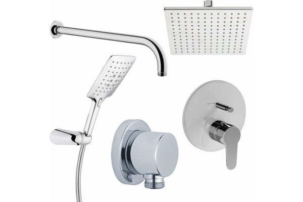 Душевой комплект VitrA Win S A49265EXP С ВНУТРЕННЕЙ ЧАСТЬЮ хром, шланг 150 см