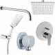 Душевой комплект VitrA Win S A49265EXP С ВНУТРЕННЕЙ ЧАСТЬЮ хром, шланг 150 см
