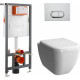 Комплект VitrA Shift 9855B003-7200 цвет белый,  в современном стиле
