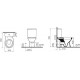 Унитаз-компакт VitrA Norm 9844B099-7205 белый, овальный, 35.5x65 см