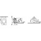Унитаз подвесной VitrA Shift 7742B083-0075 черный, прямоугольный, 36x54 см
