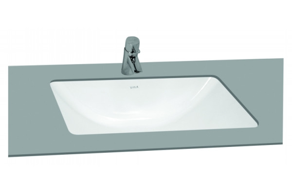 Раковина VitrA S50 5339B003 встраиваемая цвет белый, прямоугольная