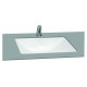 Раковина VitrA S50 5339B003 встраиваемая цвет белый, прямоугольная
