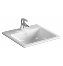 Рукомойник VitrA S20 5463B003 цвет белый, на столешницу, квадратная
