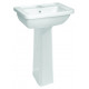 Раковина VitrA Form 300 9602B003 цвет белый, прямоугольная, с переливом